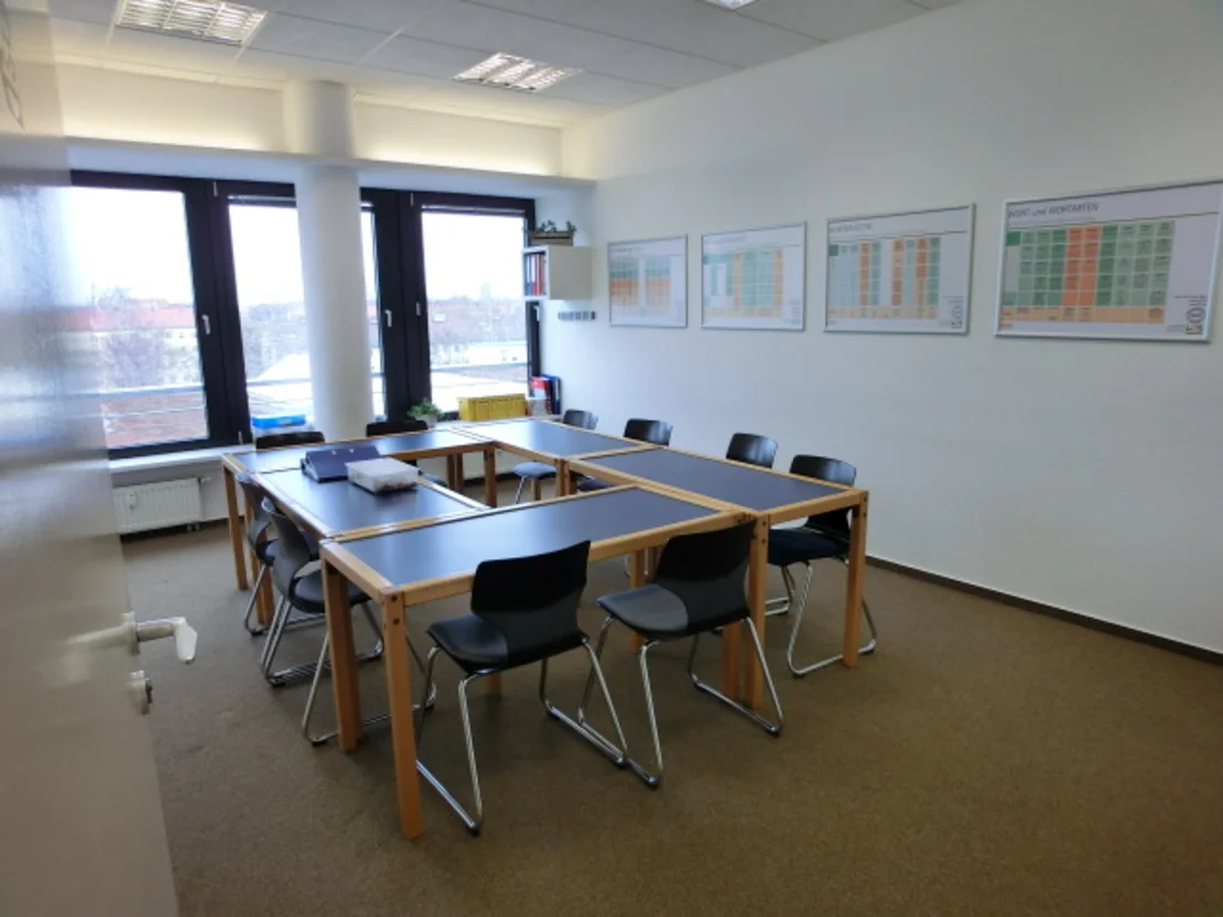 Innenansicht des Unterrichtsraums im LOS Prenzlauer Berg Innenansicht des Unterrichtsraums im LOS Prenzlauer Berg