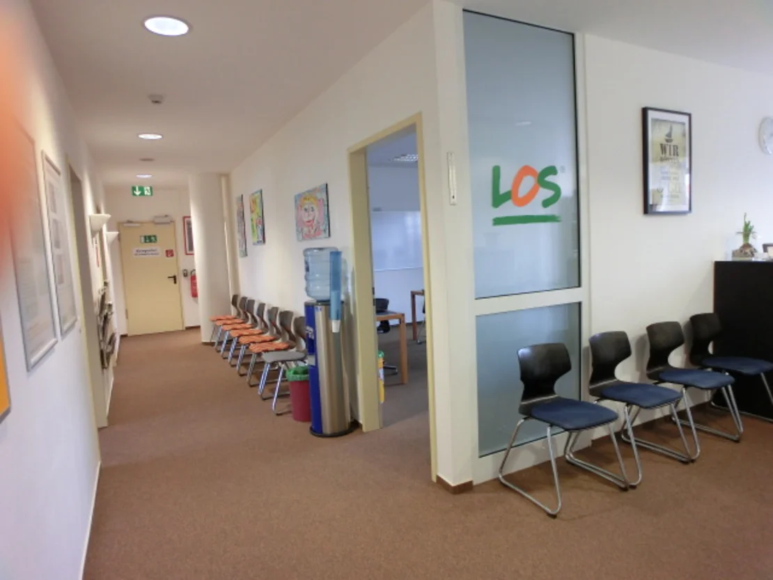 Wartebereich im LOS Prenzlauer Berg Wartebereich im LOS Prenzlauer Berg